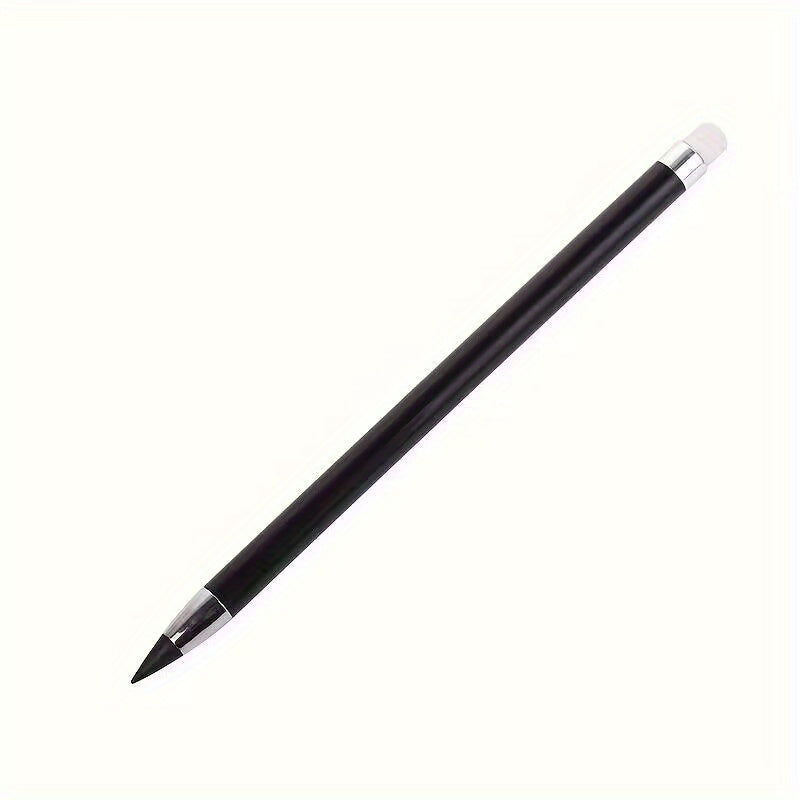 1pc No-Sharpening Retractable Pencil with Eraser - Macaron Color Options, Durable Ergonomic Design & Smooth Writing for Students, Artists, Office - Creative Gift Idea, Student Stationery, Artist Supplies, Modern Stationery