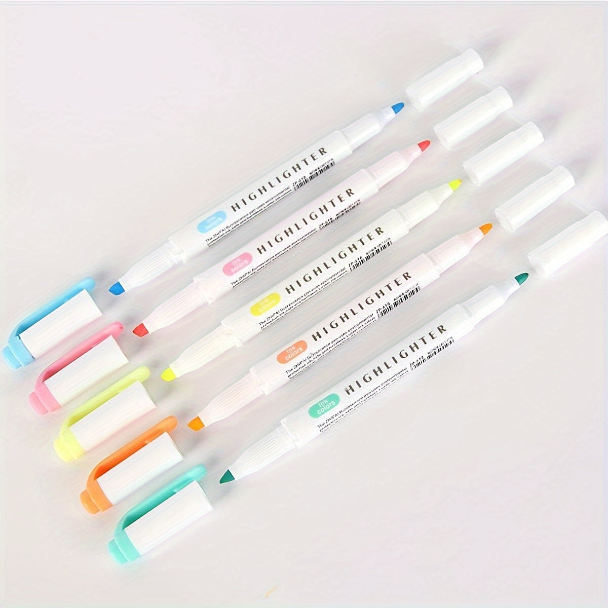 Dual Tip Pink Water-Based Marker Pen for Notebooks, Artwork, And Journals - Ideal Student Stationery And Office Supplies