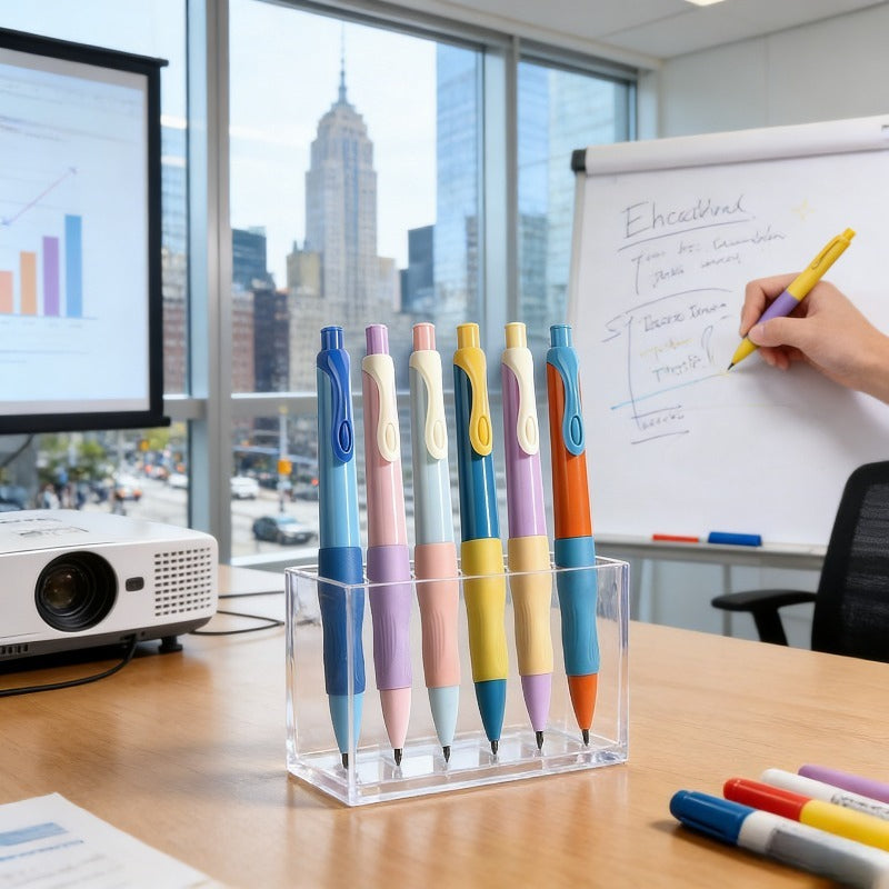 Stylish 2B Mechanical Pencil with Thick Lead, Perfect for Students. It Doesn'T Break Easily And Doesn'T Require Sharpening, Making It Ideal for Back-To-School Supplies, Small Gifts, And Rewards in School. It'S a Cute Writing Tool