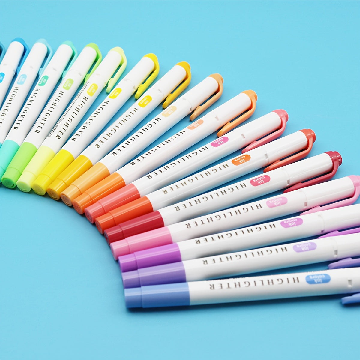 Dual Tip Pink Water-Based Marker Pen for Notebooks, Artwork, And Journals - Ideal Student Stationery And Office Supplies