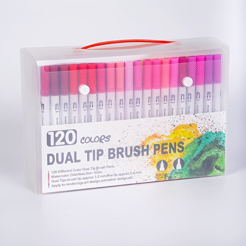 Dual-Tip Color-Changing Magic Marker: Perfect for School Note-taking, Eye-friendly Highlighters, and Also Ideal for Drawing and Doodling! Professional Art Use