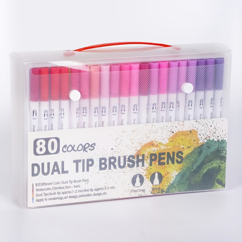 Dual-Tip Color-Changing Magic Marker: Perfect for School Note-taking, Eye-friendly Highlighters, and Also Ideal for Drawing and Doodling! Professional Art Use
